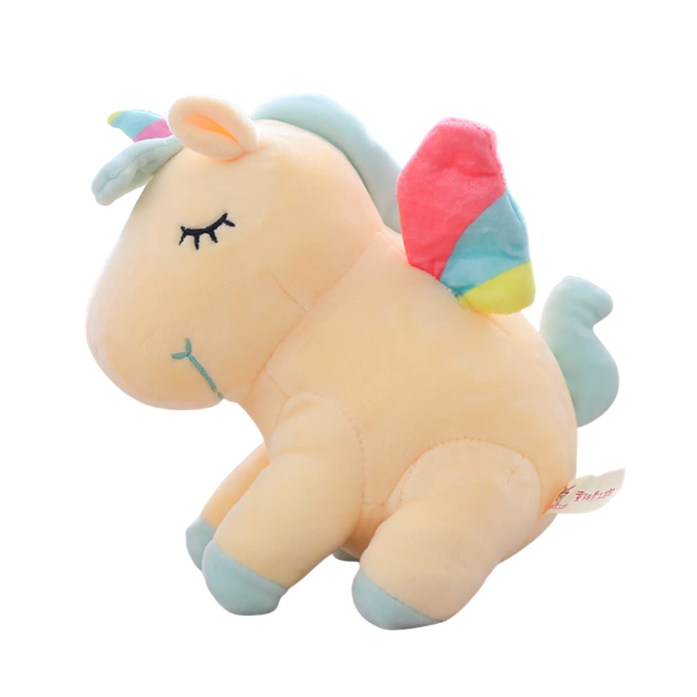 SNOWOLF Stuffed Animal Unicorn  Plush Toys Unicorn Yellow