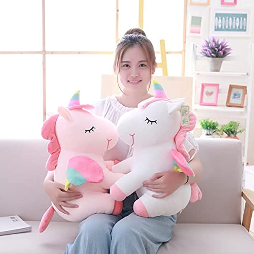 SNOWOLF Stuffed Animal Unicorn  Plush Toys Unicorn White