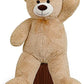 SNOWOLF   Teddy Bear with Ribbon Tie  Light Brown