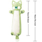 SNOWOLF Plush Toy Stuffed Animals Body  Pillow  Soft Cat Green