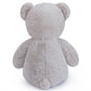 SNOWOLF   Teddy Bear with Ribbon Tie  Grey