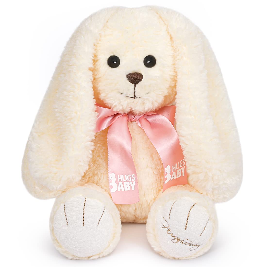 SNOWOLF Stuffed Animals Plush Toys Bunny White