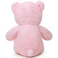 SNOWOLF   Teddy Bear with Ribbon Tie  Pink