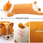 SNOWOLF Stuffed Animal  Plush Pillow  Corgi Dog Orange