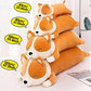 SNOWOLF Stuffed Animal  Plush Pillow  Corgi Dog Orange